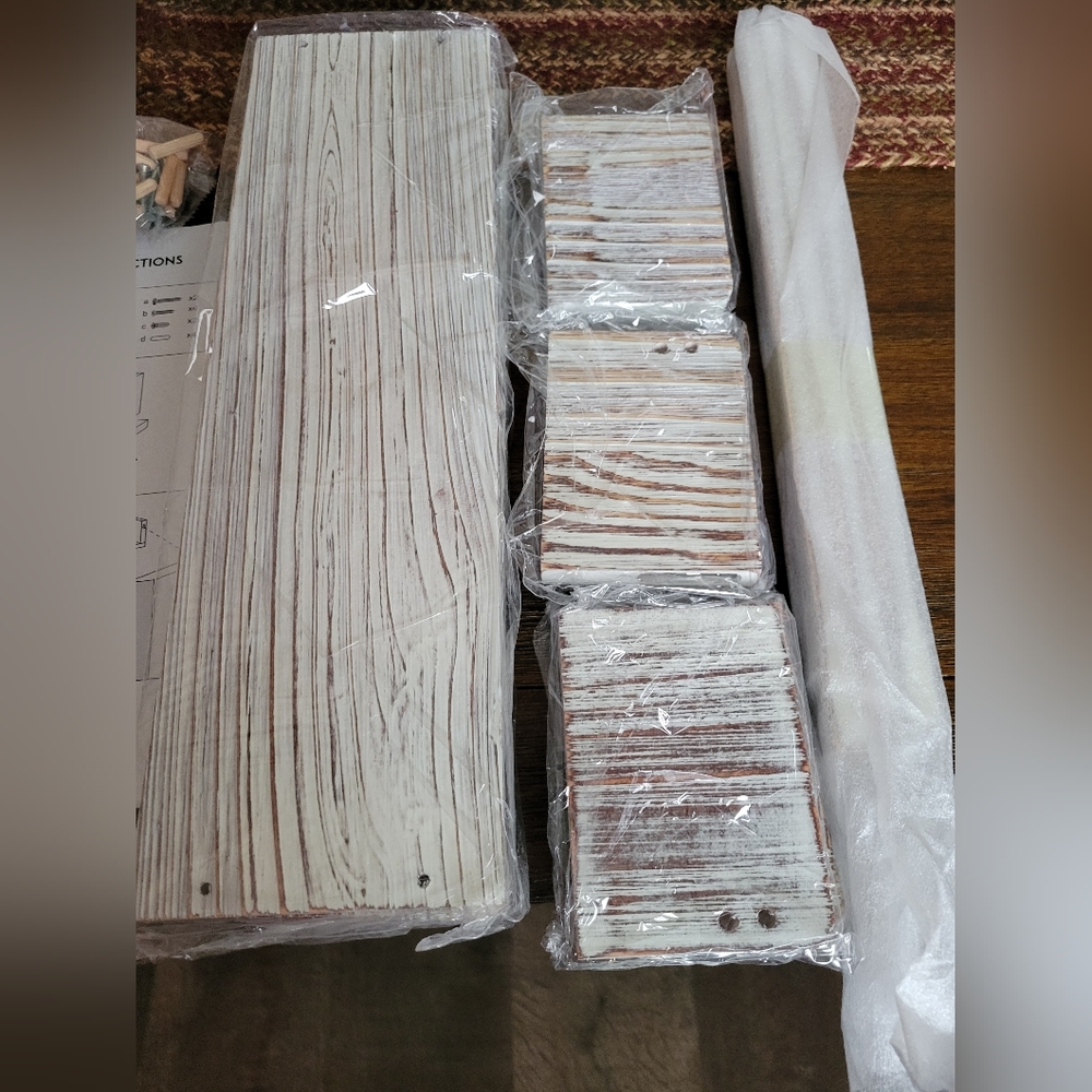 3 shelves length 16 inch x width 5 inches